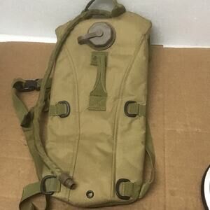 KMS Biege Hydration Backpack with Water Bag 2.5L